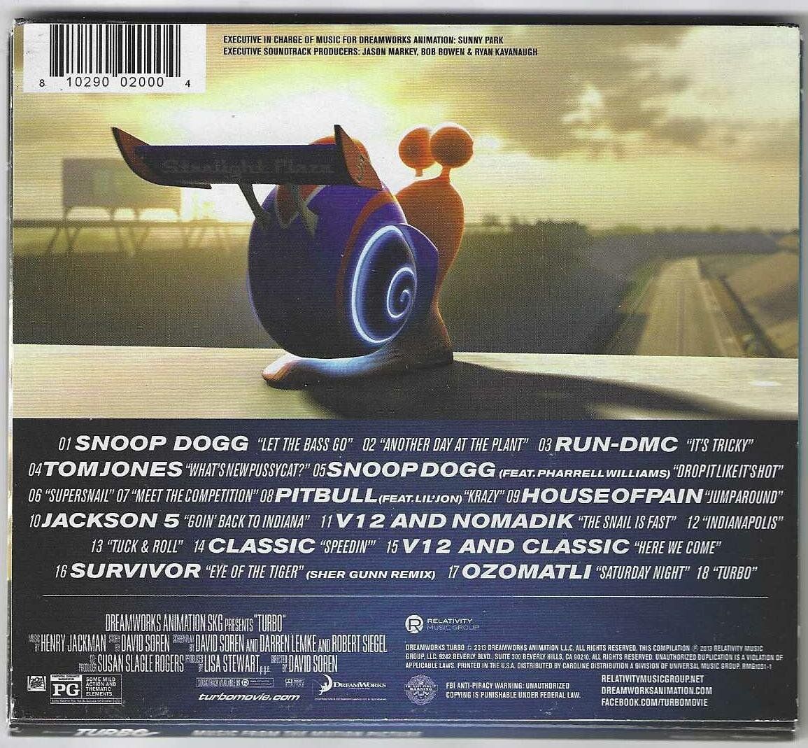CDs: Henry Jackman & Various – Turbo – Gebraucht aus Genève von CDLPBookS 1