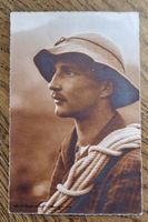Portrait eines jungen Bergsteigers