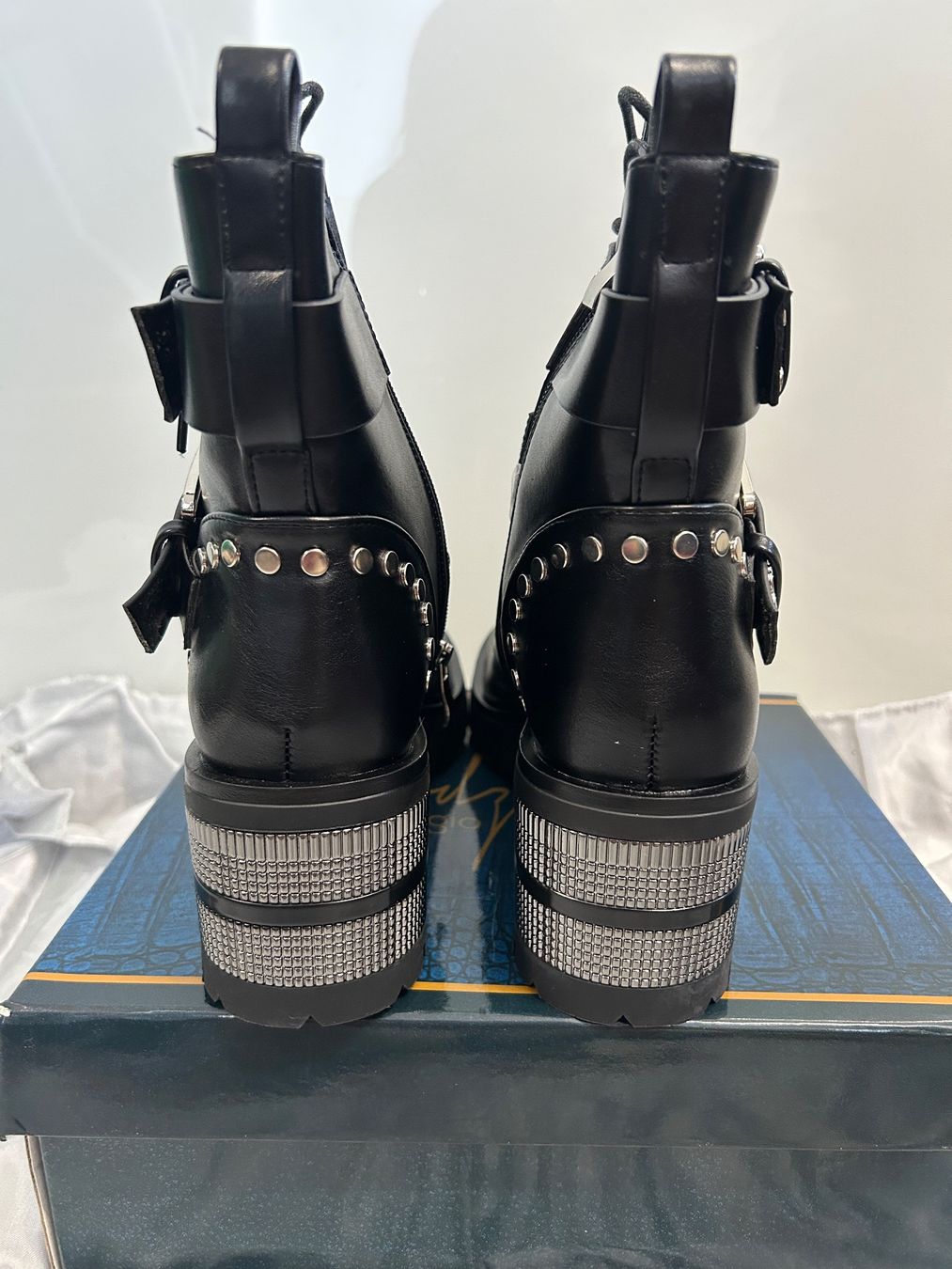Scarpe da donna: Stiefeletten schwarz Gr 41 – Nuovo e nell'imballaggio originale da Regensdorf venduto da Spyke55 1