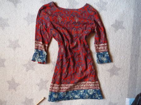 NEUE DESIGUAL Damen Long Bluse Gr 38