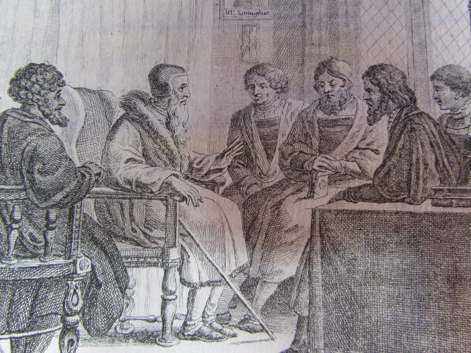 Incisioni: Neujahrsblatt Zürich 1800 – Usato da Walchwil venduto da Shells1 3