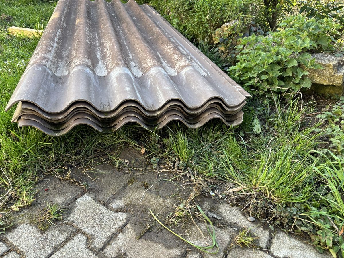 Eternit Piatti di portata: Eternit Wellplatten / Welleternit noch 5 Stück – Usato da Wegenstetten venduto da mcfly321 2
