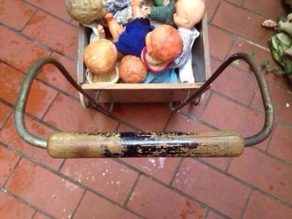 Carrozzine per bambole: Antike Kinder / Puppenwageli – Usato da Schaffhausen venduto da vintageville 9