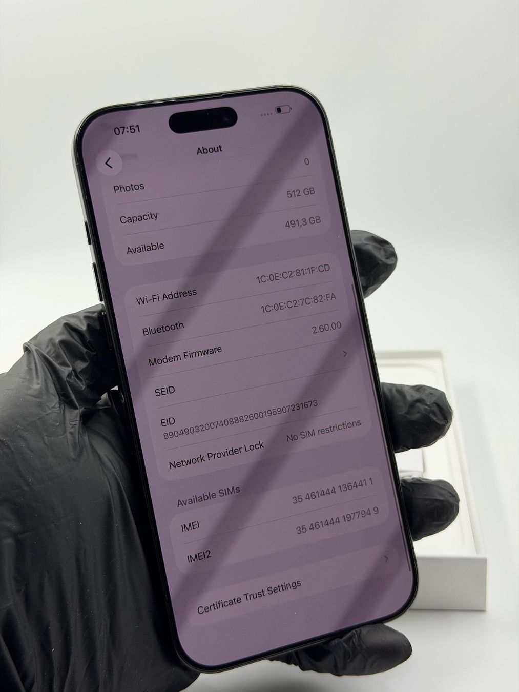 Apple Telefoni cellulari / Smartphones: Apple iPhone 16 Pro Max - 512 GB Schwarz – Usato da Chur venduto da ReplaceHub 7