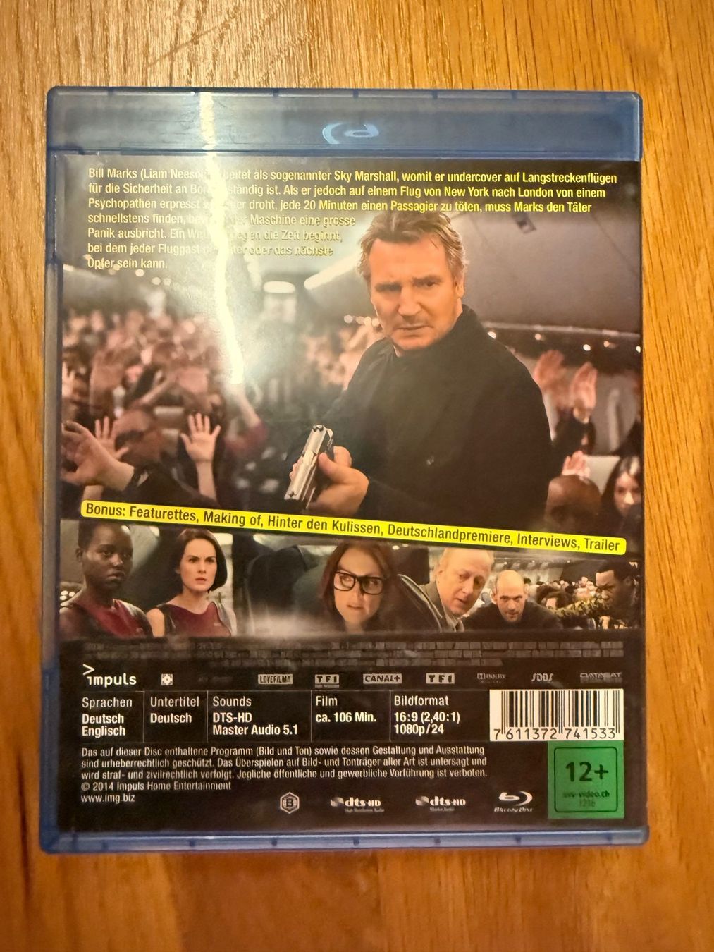 Tutti i DVDs: Verkaufe Bluray "Non Stop" – Usato da Lungern venduto da Jopae 1