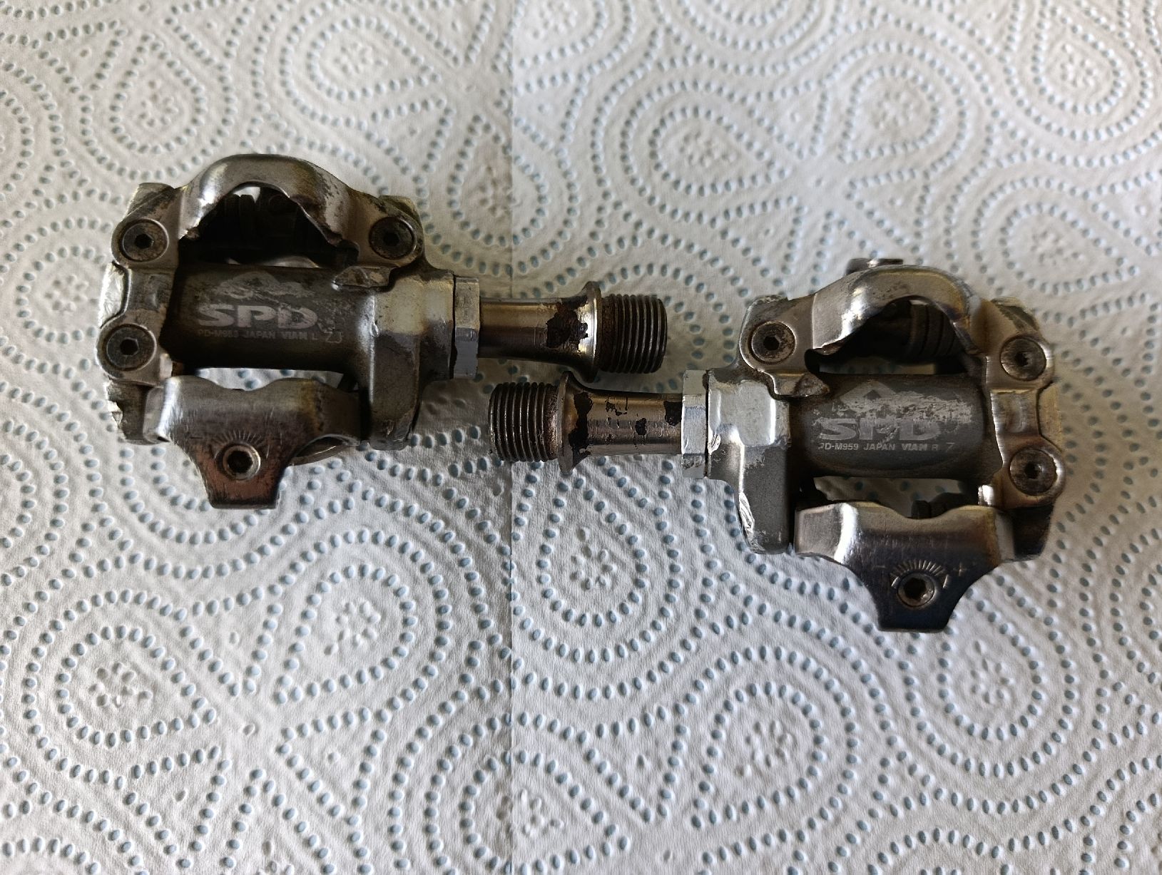 Shimano Pezzi di ricambio: Shimano XTR Klickpedal PD-M959 – Usato da Trimbach venduto da lysy507777