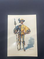 Ansichtskarte PTT-Museum Läufer von Uri 16. Jahrhundert