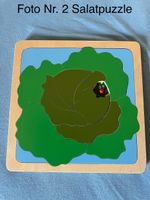 Holz Puzzle Salat (2-schichtig)