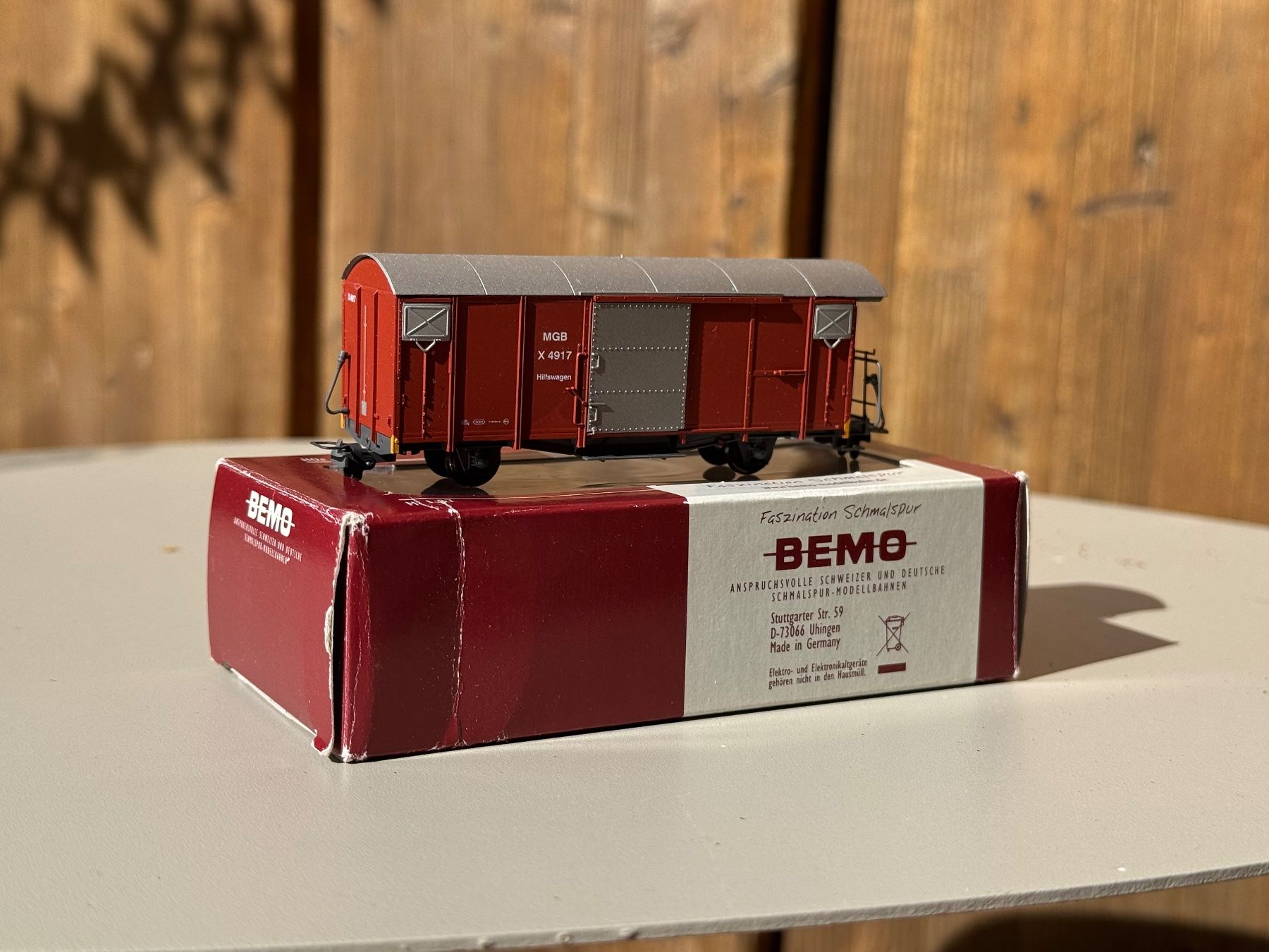 Bemo Modellini di ferrovie: Bemo MGB X 4917 – Usato da Spiez venduto da ric_vy6z 1