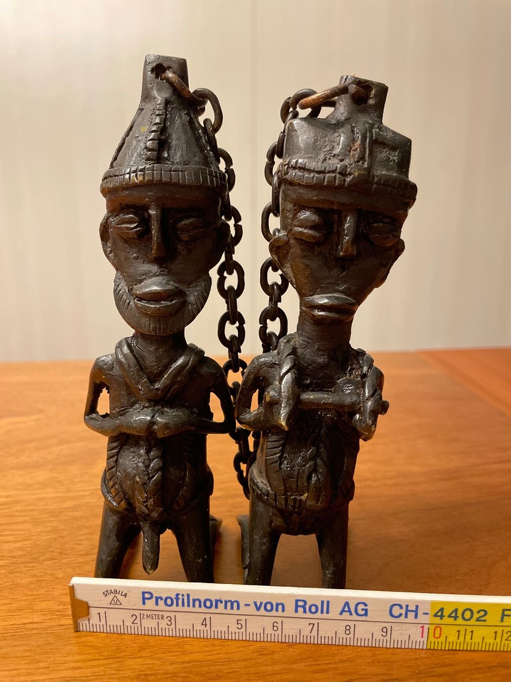 Figuren: Antike Edan Ogboni Bronzefiguren Yoruba Nigeria 16,5cm – Gebraucht aus Wettswil von mar_n62n 6