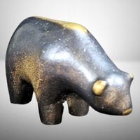 🐻 Bronze-Bär Galeria Edition – Raimund Schmelter 🧡✨