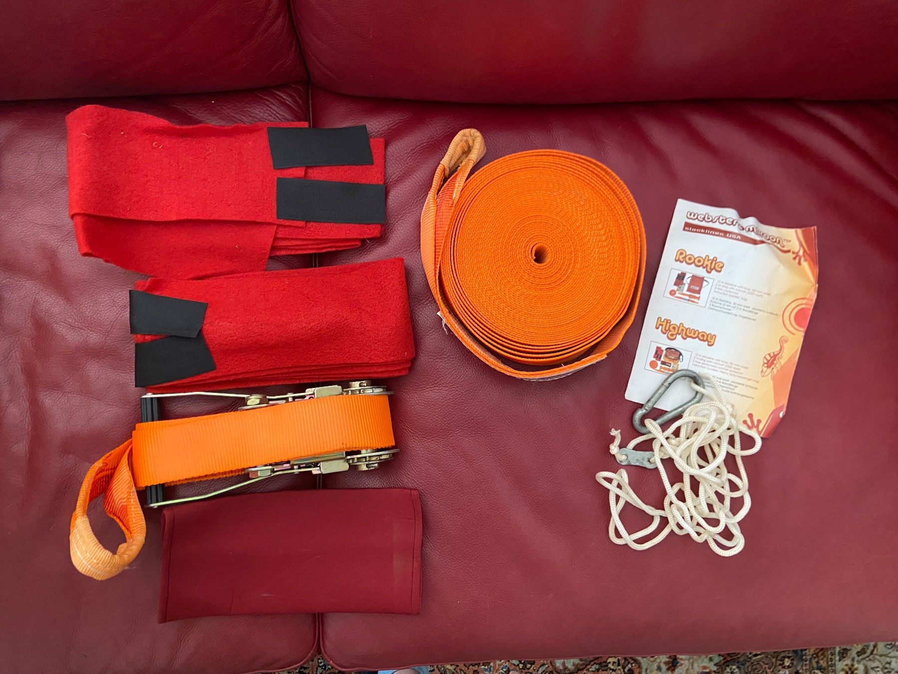 Slackline: Webster & Maroon Slackline Highway – Usato da Piazzogna venduto da edw_rbf9