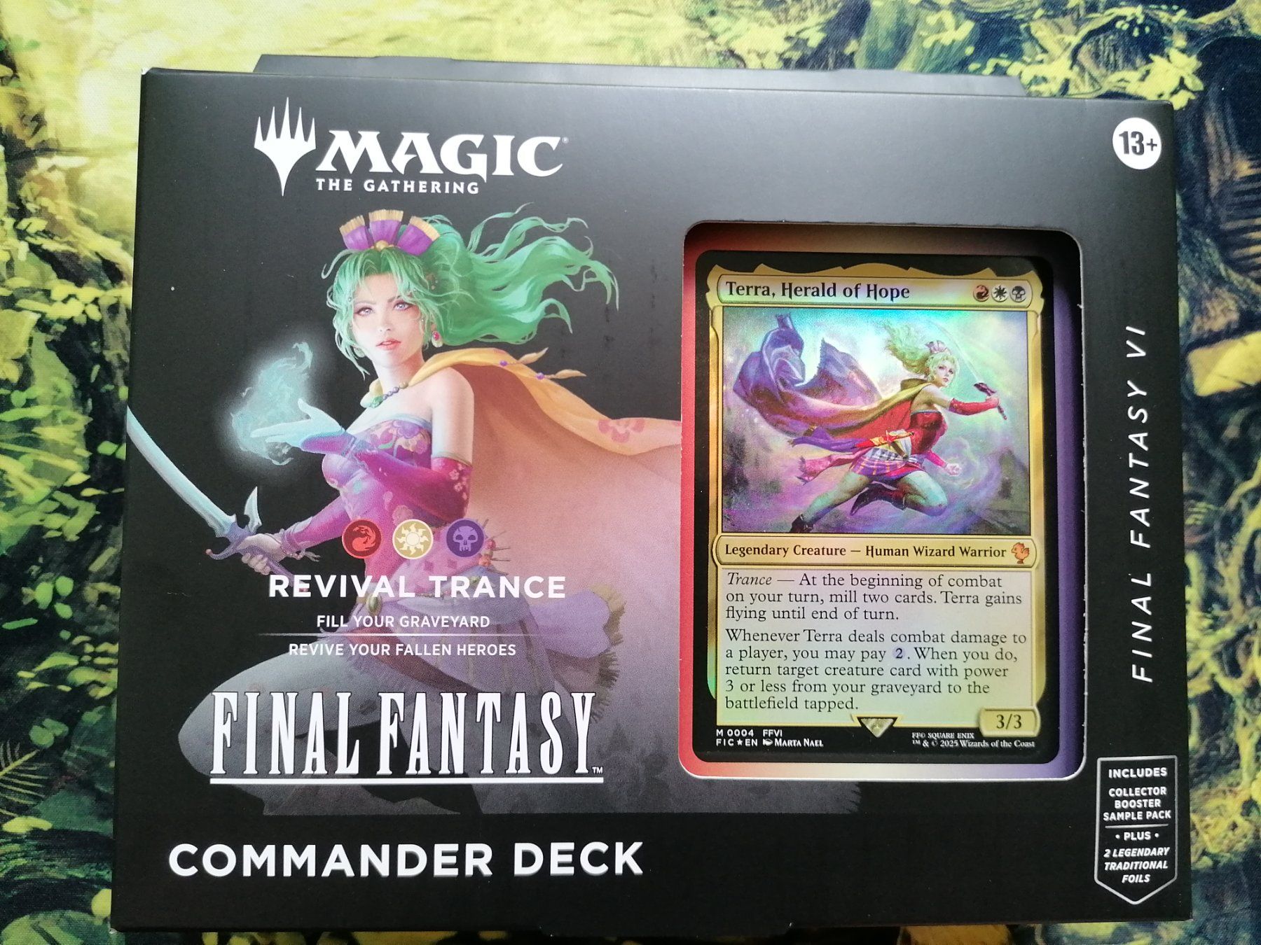 Magic The Gathering Carte collezionabili: MtG Final Fantasy Commander Deck ENG Revival Trance – Nuovo e nell'imballaggio originale da Basel venduto da BigFishBig