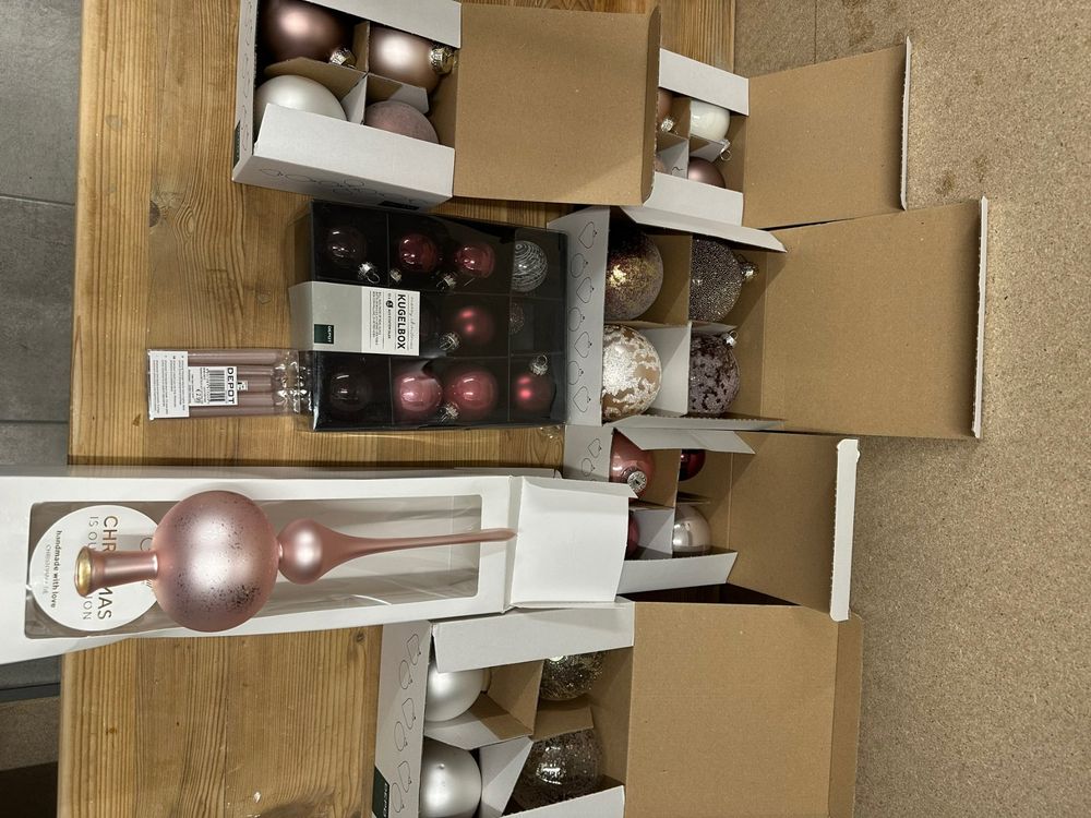 Weihnachtskugeln Christbaumschmuck Depot ganzes Set Kaufen auf Ricardo