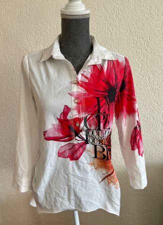 Frauen Bluse Hemd Sommer Gr XS