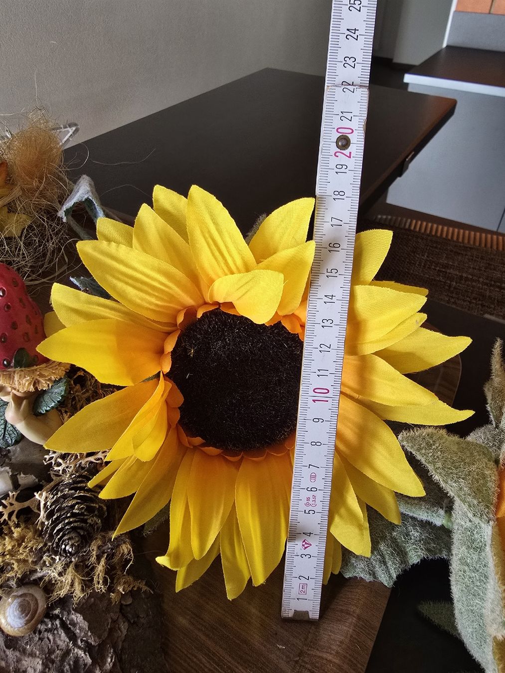 Alle Dekorationen: Herbstdekoration, Sonnenblume, Igel, Pilze – Gebraucht aus Morschach von Monikawi 2