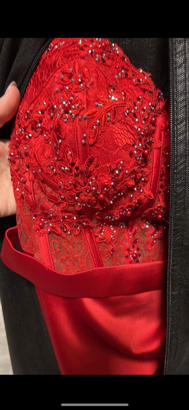 Vestiti: Abendkleid Rot Grösse 40 – Usato da Schafisheim venduto da inf_5dtw 5