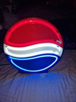 Original Fallon Pepsi Cola Neonschild 1980er 38cm .