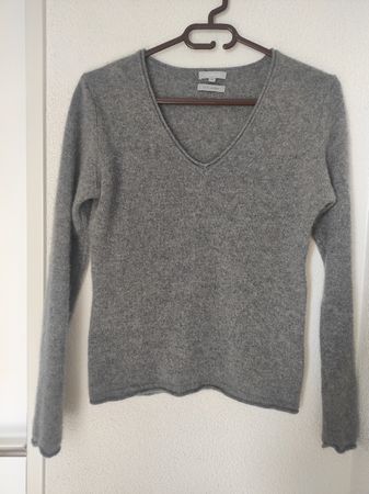 Cashmere Pullover ,grau, gr M