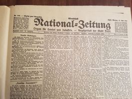 Zeitung National-Zeitung 12.5.1919 (5) reduz. Schnäppchen