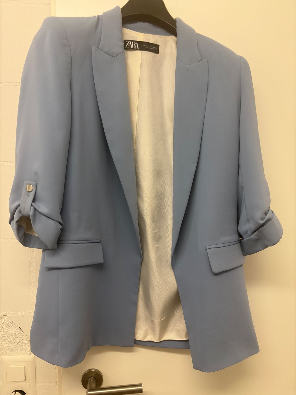 Zara Vestes: ZARA Longblazer, hellblau, Gr M – D'occasion à Egg b. Zürich par adimoxon