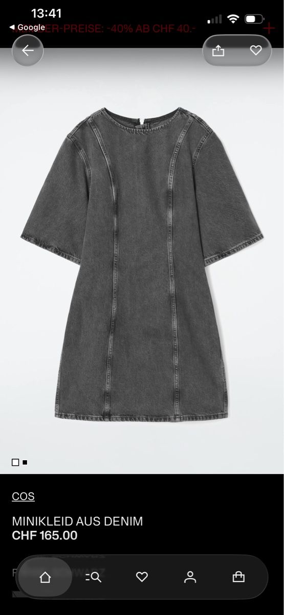Cos Vestiti: COS Minikleid aus Denim Gr. 36 – Nuovo e nell'imballaggio originale da Baar venduto da Lila2006