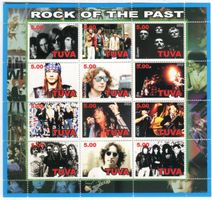 Block "The Beatles, Aerosmith, AC/DC, Led Zeppelin". Tuwa