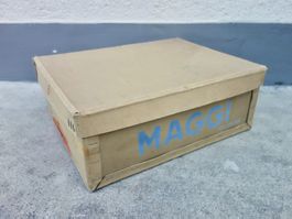 Vintage Verpackung MAGGI Schachtel Karton