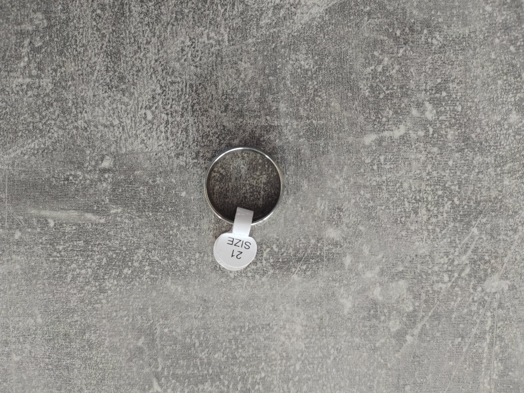 Anelli: Ring Edelstahl silber (61) – Nuovo e nell'imballaggio originale da Langenbruck venduto da Gumsi 2