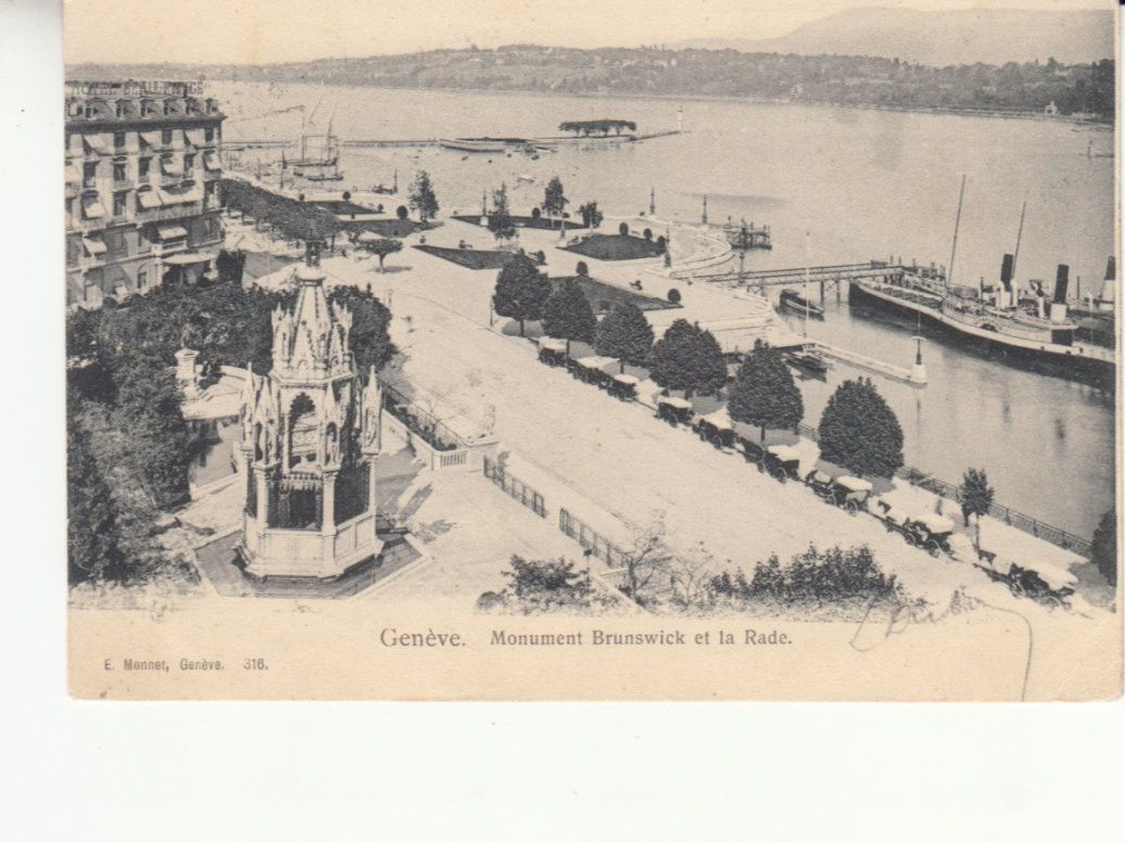 Ansichtskarten: Genève 1906 – Gebraucht aus Bürglen TG von StampGraf