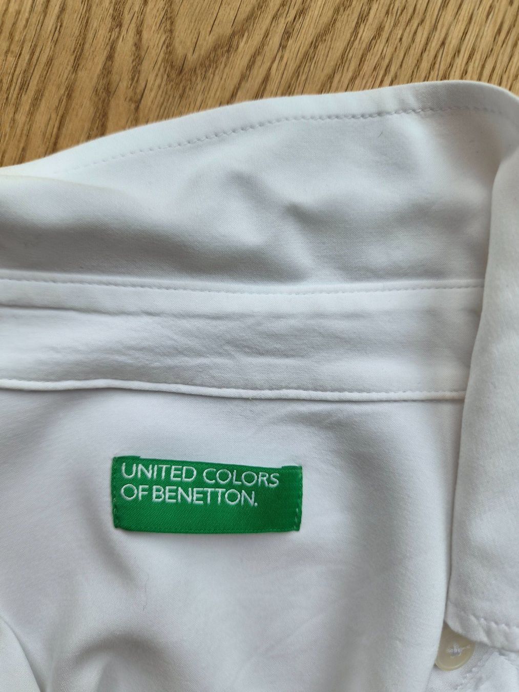 Benetton Camicette: Weisse Bluse von Benetton Gr.36 – Usato da Spiegel b. Bern venduto da brand06 3