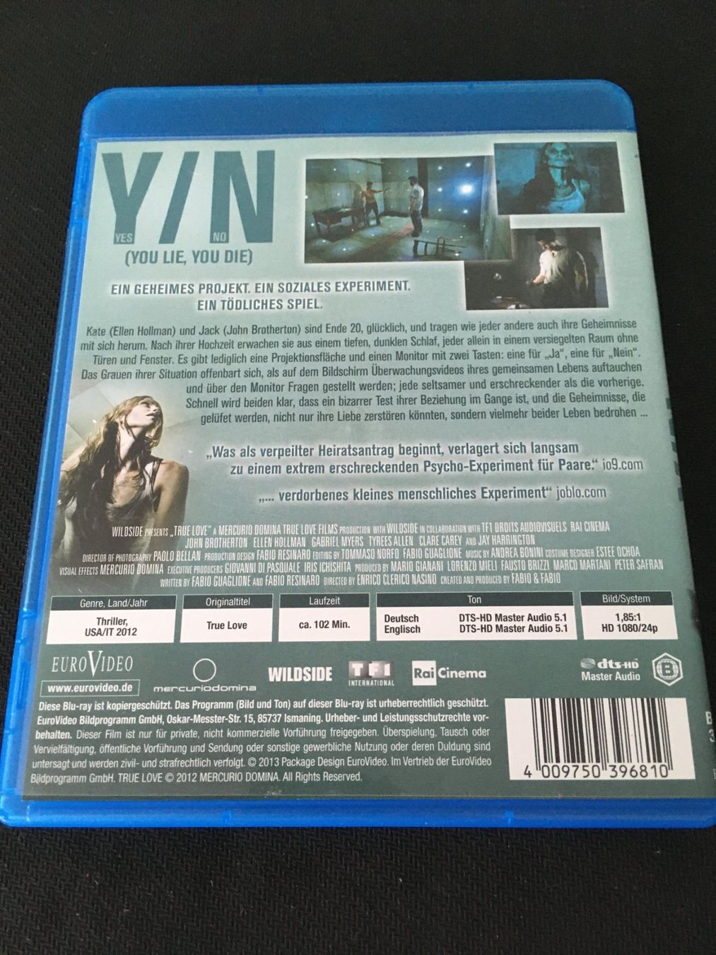 Alle DVDs: You Lie, You Die [Blu-ray] – Gebraucht aus St.Gallen von MedienJoe 1