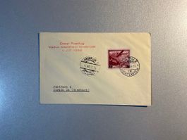 Erster Postflug Vaduz Innsbruck