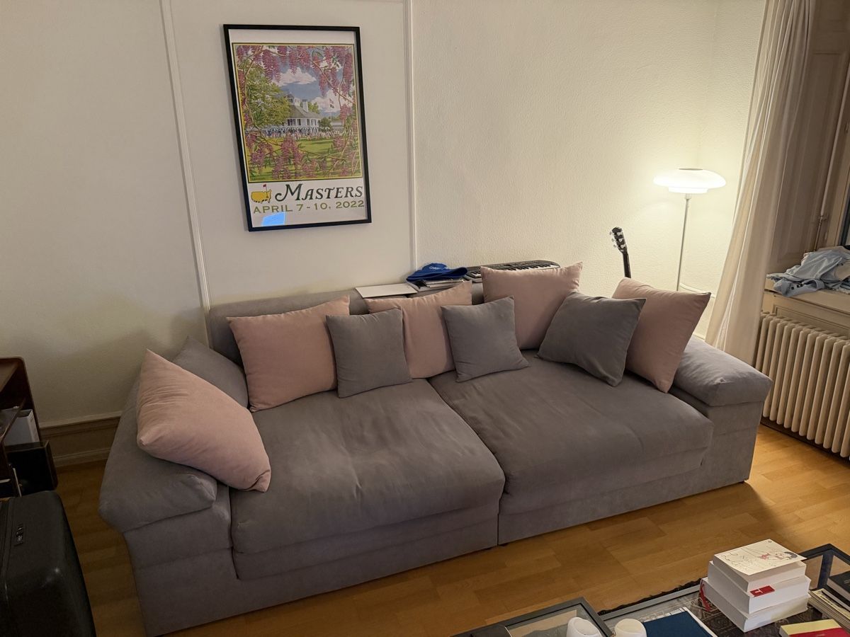 Divani: Two Large and super confortable grey sofas! – Usato da Zürich venduto da roe_75pz 2