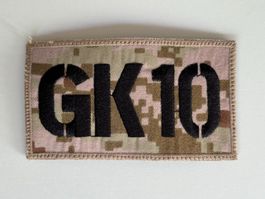 Patch GK10 camouflage velcro – airsoft