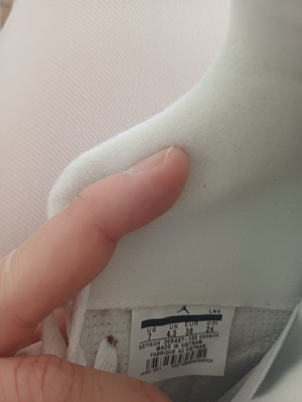 Jordan Chaussures hommes: Air Jordan Schuhe weiss – Neuf (Voir description) à Fällanden par Dverkaufen 3