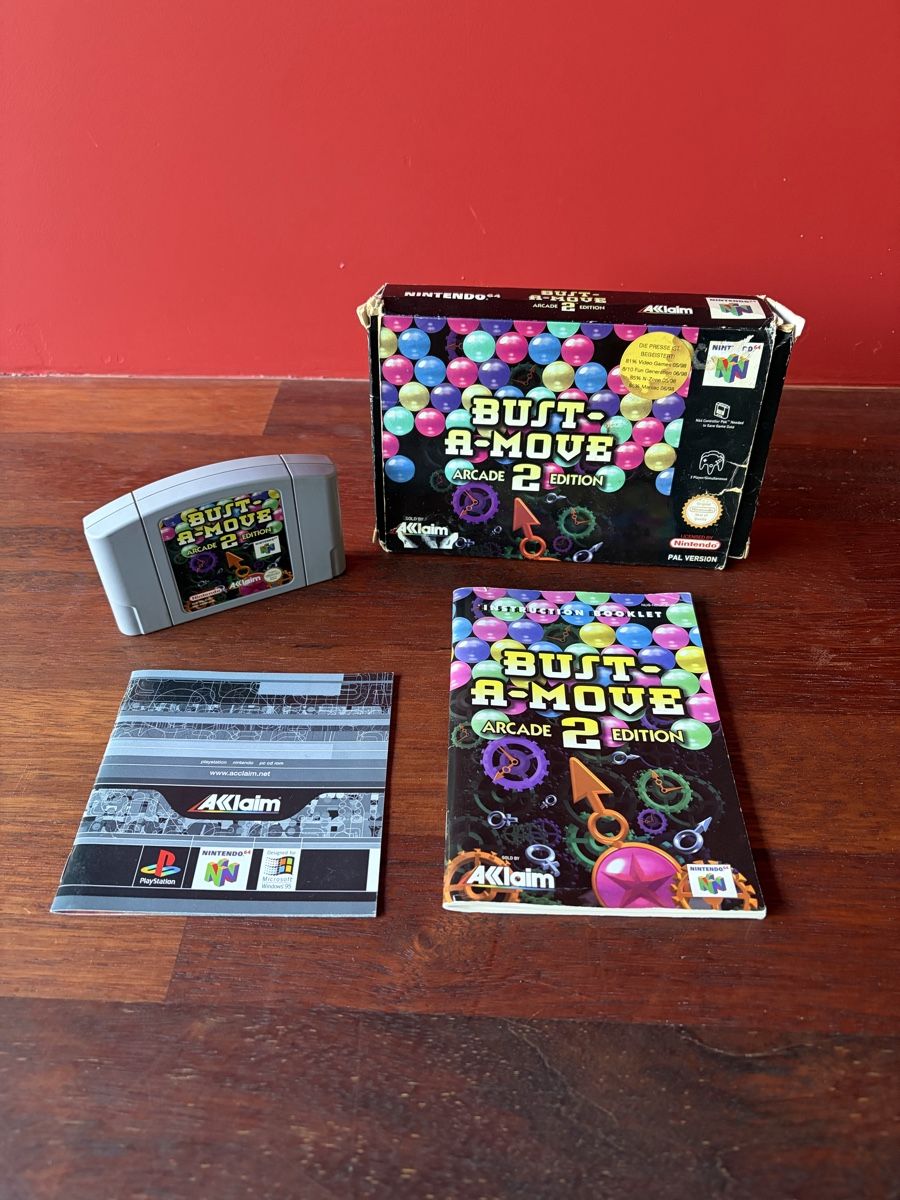 Giochi: Bust a move 2 - N64 - OVP – Usato da Baden venduto da tob_t8gw
