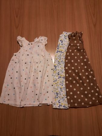 3 süsse Sommerkleidchen Gr. 74/80