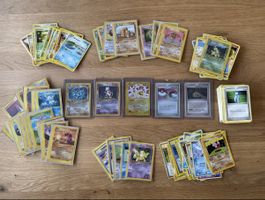 Pokemon Vintage Sammlung, Base Set, Aquapolis und mehr