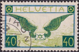 1933, F15z (geriffelt) fehlerfreie Marke von OERLIKON 110.-+