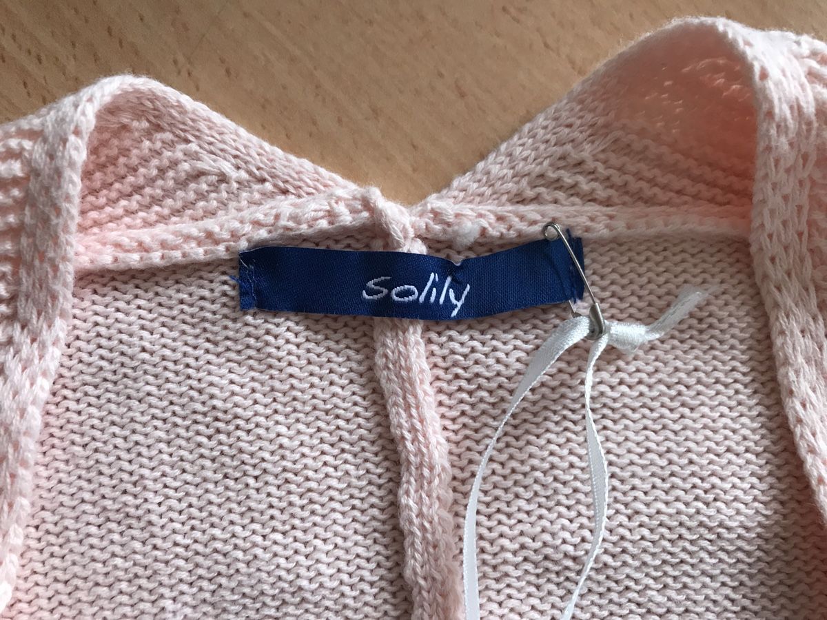 Gilets & Westen: Gilet rose poudré Solily, taille S oversize – Neu und originalverpackt aus Morges von sandy069 5
