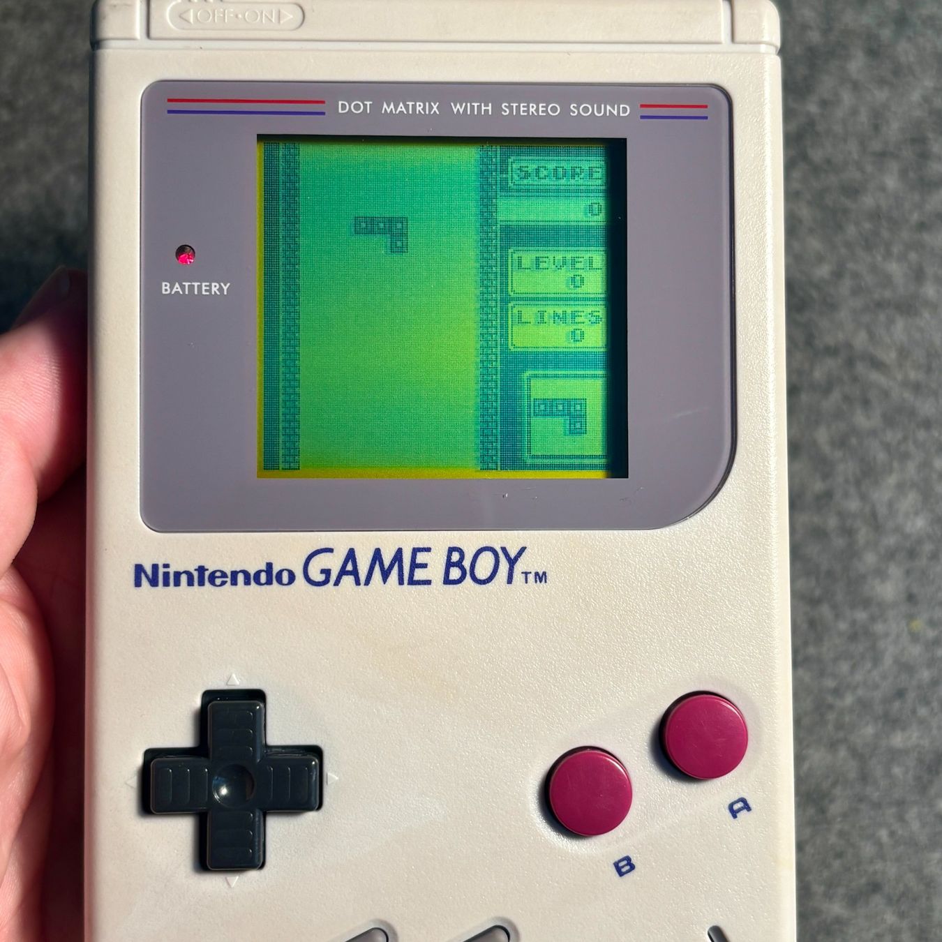 Nintendo Console: GameBoy Classic DMG-01 Konsole + Tetris Original – Usato da Mollis venduto da GamingCorner 1