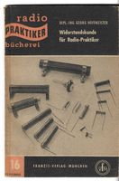 Widerstandskunde für Radio-Praktiker RPB 16  1950