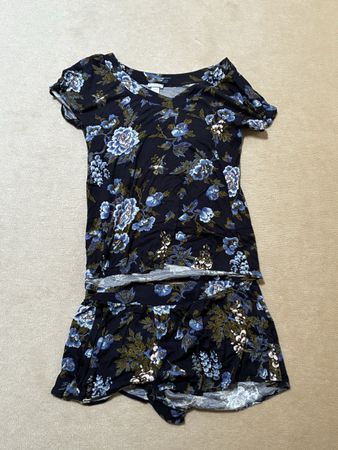 Pyjama set Hanro floral print size XS