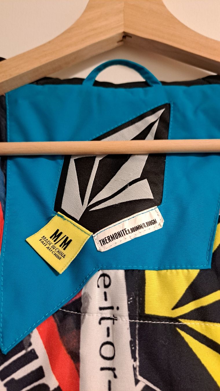 Volcom Giacche: Snowboardjacke Volcom, Gr. M, türkis-blau – Usato da Emmenbrücke venduto da paula11 3
