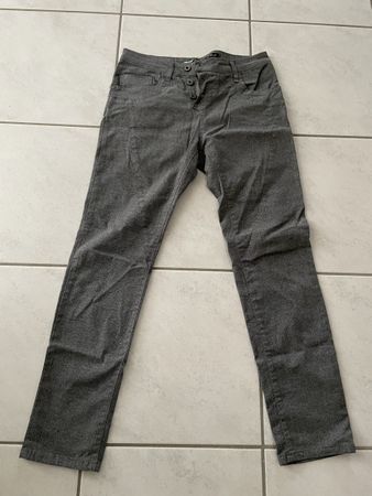 Please Jeans, XS, Grau, Top Zustand, modisch für den Herbst