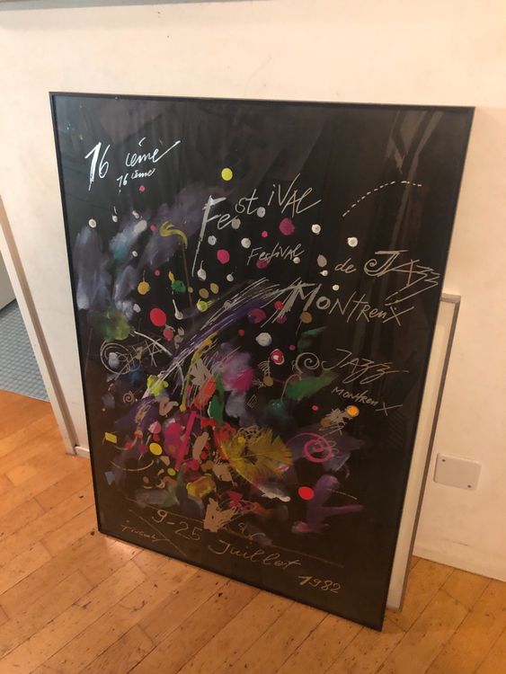 Jean Tinguely Jazz Festival Montreux Plakat Poster Acheter sur Ricardo