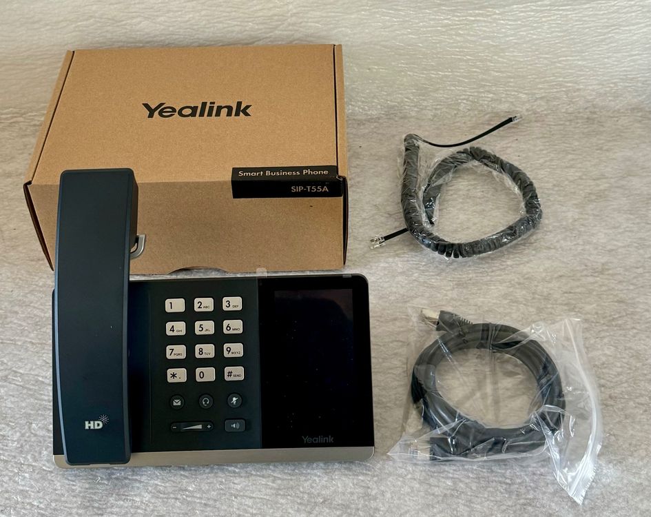 Yealink SIP-T55A Microsoft Teams Smart Business Phone (Gebraucht) in ...