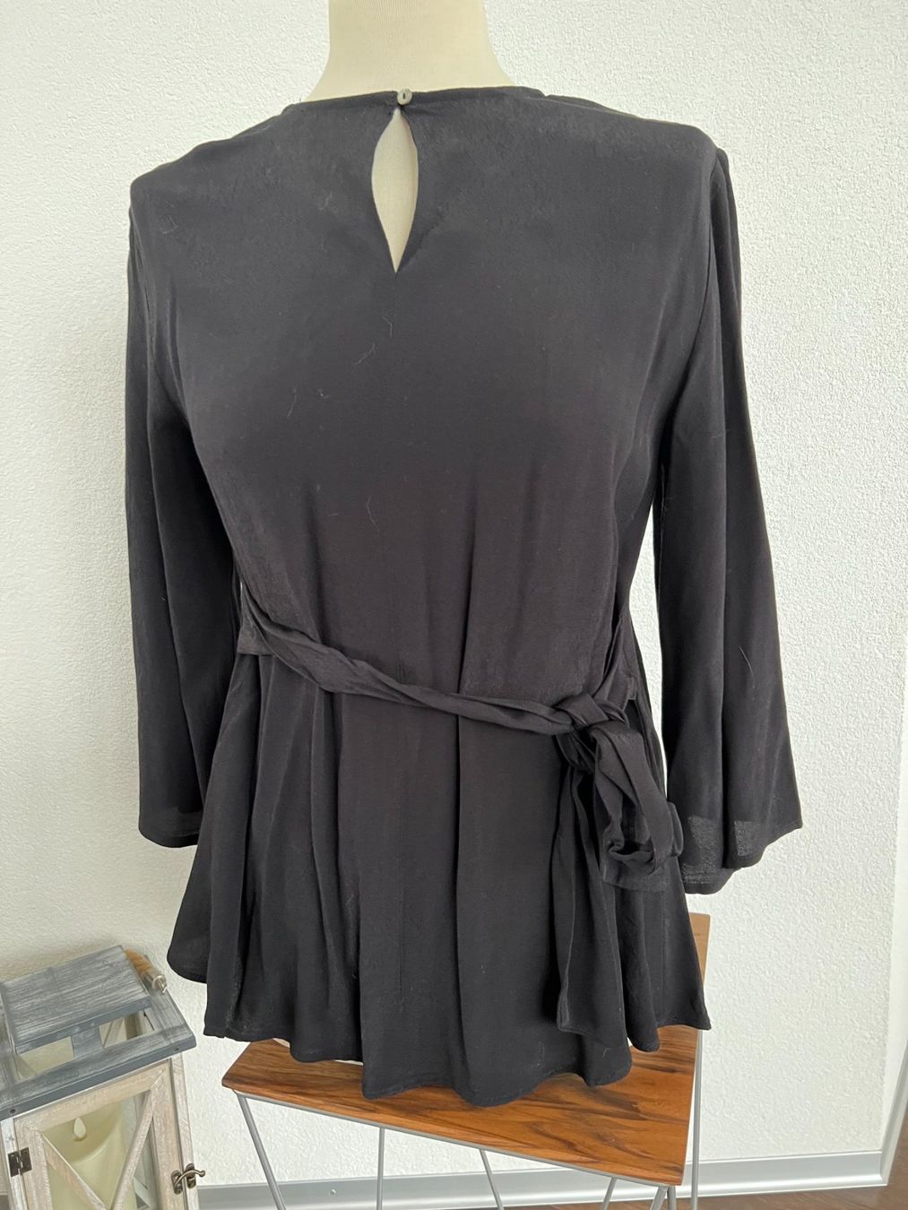 S.Oliver Blusen: S.Oliver Blusen-Shirt, schwarz Gr. 34 – Neu (gemäss Beschreibung) aus Füllinsdorf von Sunnebliemli7 1