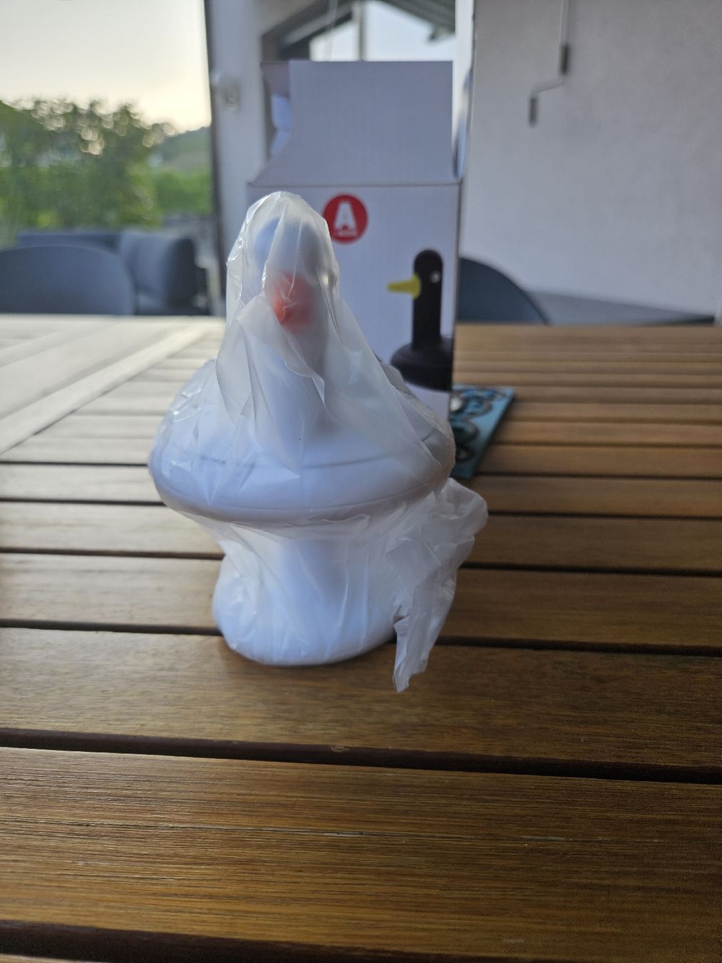 Alessi Küchengeräte: Minuteur canard Alessi design Eero Aarnio neuf – Neu und originalverpackt aus Praz (Vully) von Redfield45 1